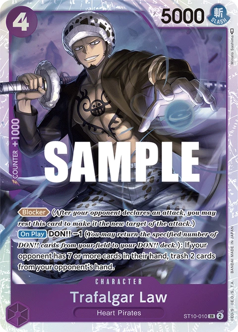 Trafalgar Law, One Piece Card Game Leader