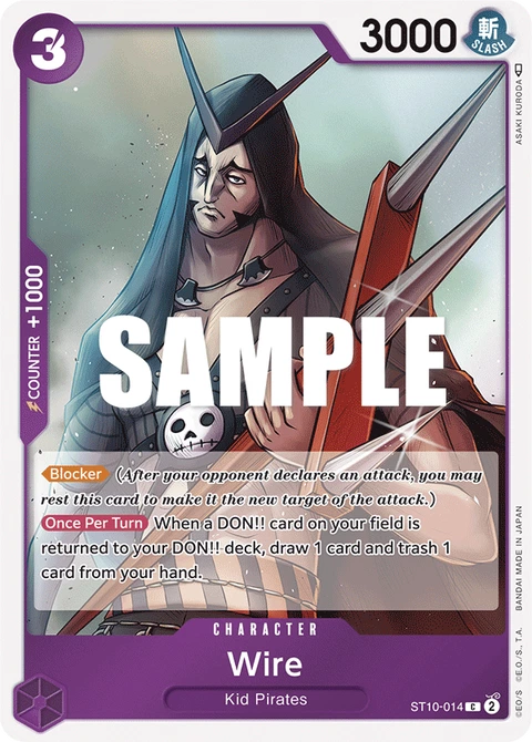 Wire - One Piece Card Game card