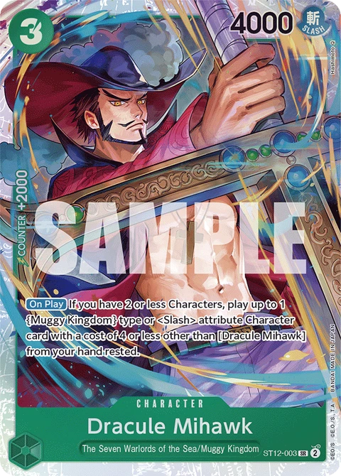 Dracule Mihawk - One Piece Card Game card
