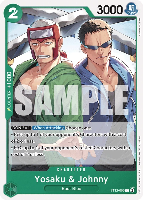 Yosaku & Johnny - One Piece Card Game card