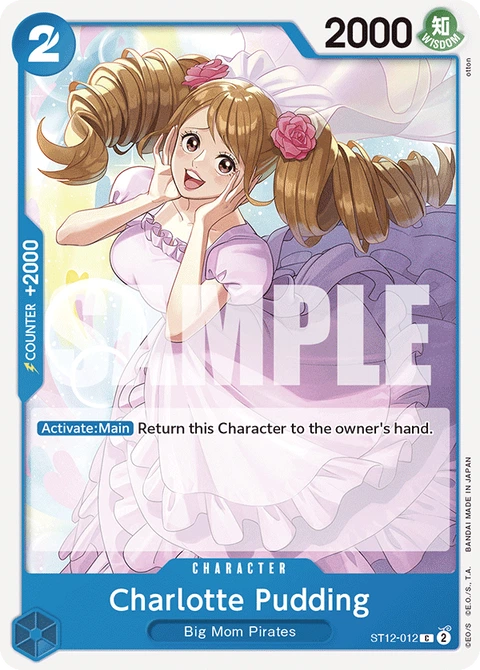Charlotte Pudding - One Piece Card Game card