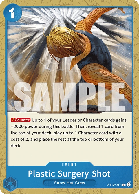 Plastic Surgery Shot - One Piece Card Game card