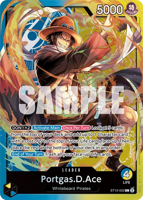 Portgas.D.Ace - One Piece Card Game card