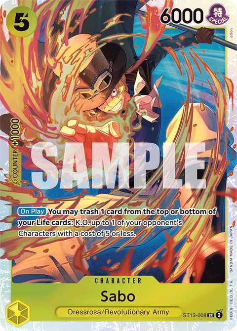 Sabo - One Piece Card Game card
