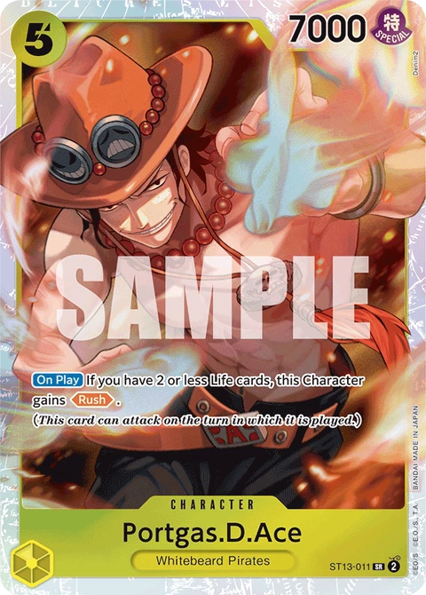 Portgas.D.Ace - One Piece Card Game card