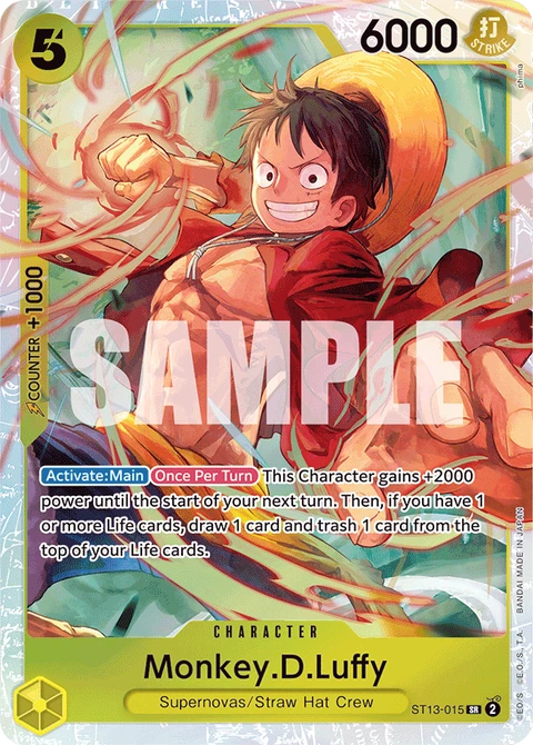 Monkey.D.Luffy - One Piece Card Game card