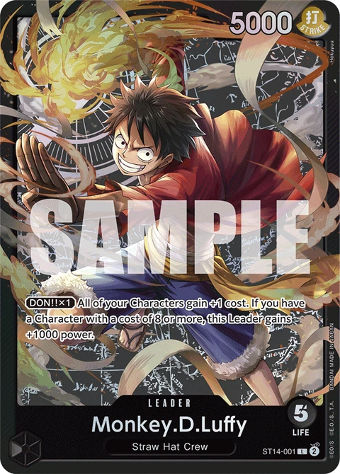 Monkey.D.Luffy, One Piece Card Game Leader