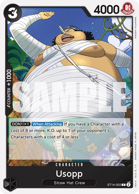 Usopp - One Piece Card Game card