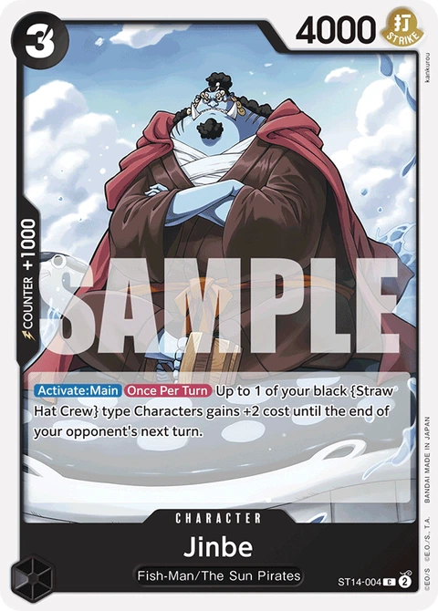 Jinbe - One Piece Card Game card