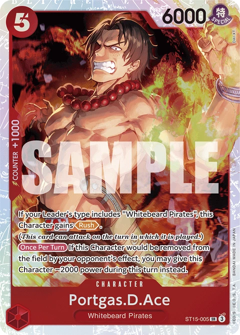 Portgas.D.Ace - One Piece Card Game card