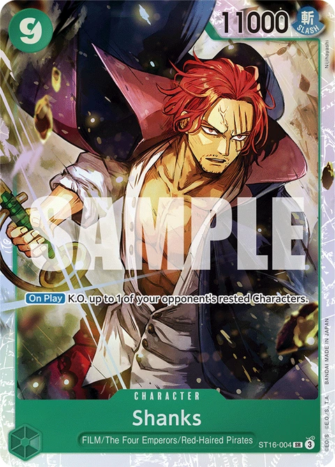 Shanks - One Piece Card Game card