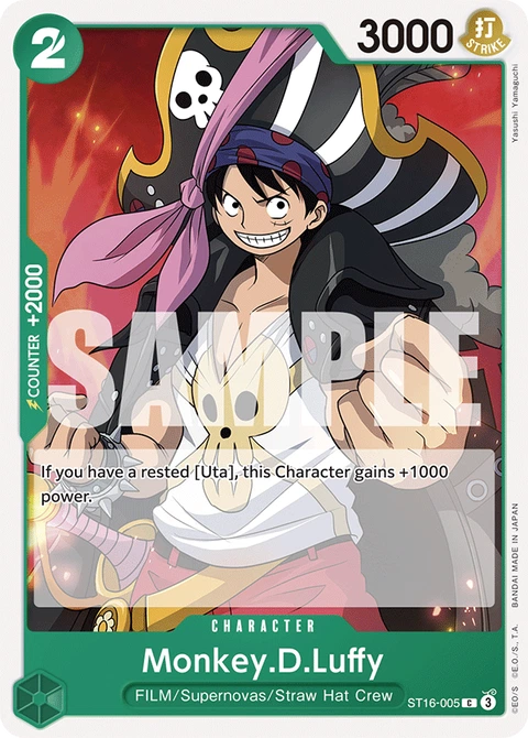 Monkey.D.Luffy - One Piece Card Game card