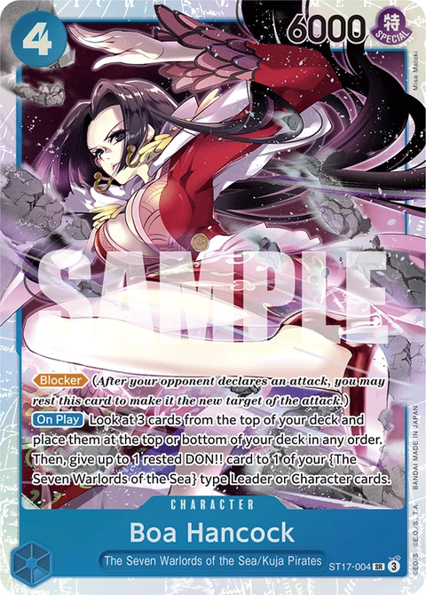 Boa Hancock, One Piece Card Game Leader
