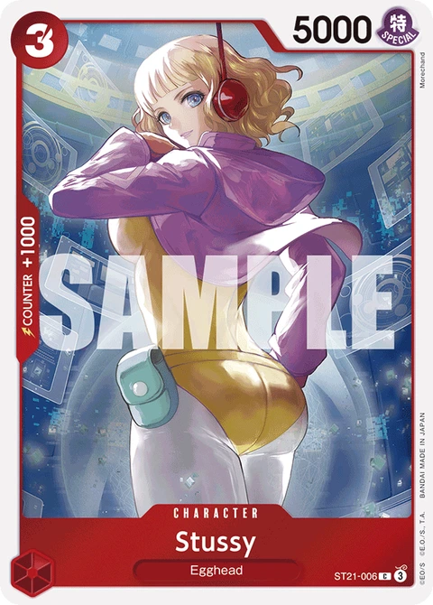 Stussy - One Piece Card Game card