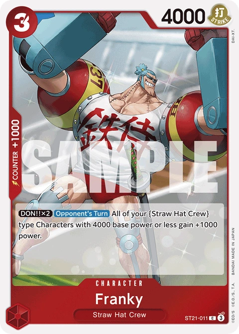 Franky - One Piece Card Game card