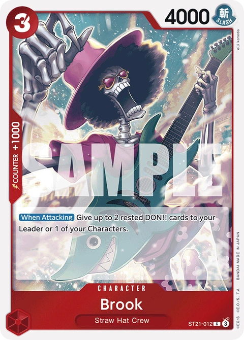 Brook - One Piece Card Game card