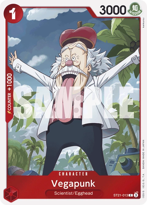 Vegapunk - One Piece Card Game card