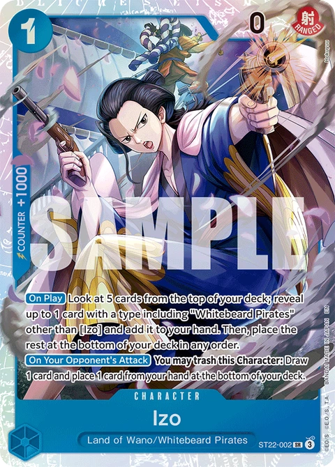 Izo - One Piece Card Game card