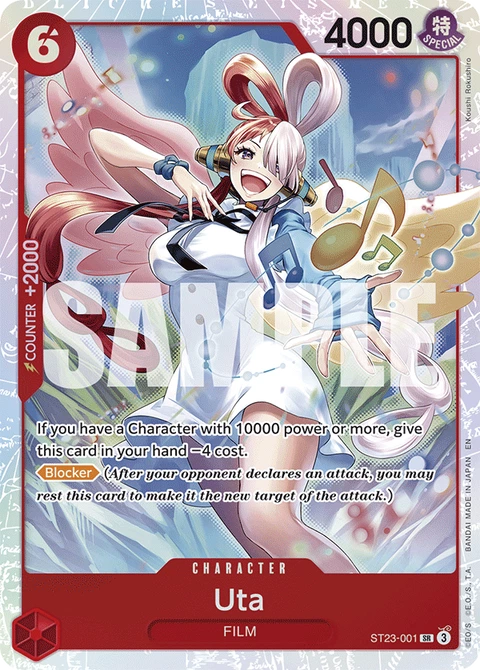 Uta - One Piece Card Game card