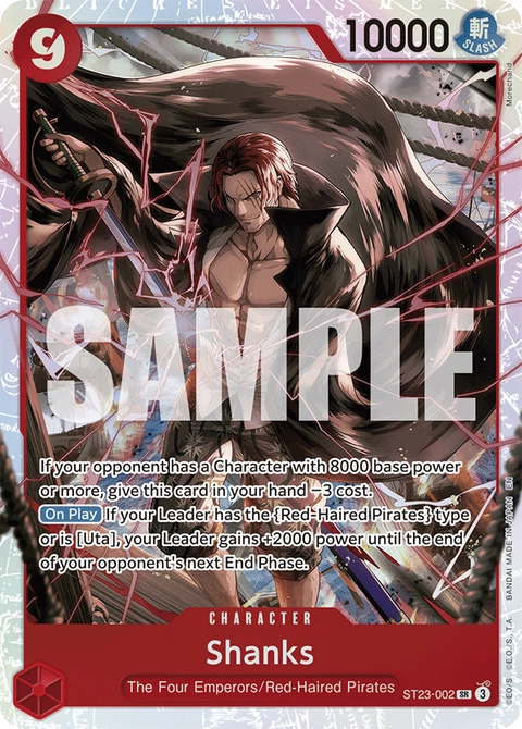 Shanks - One Piece Card Game card