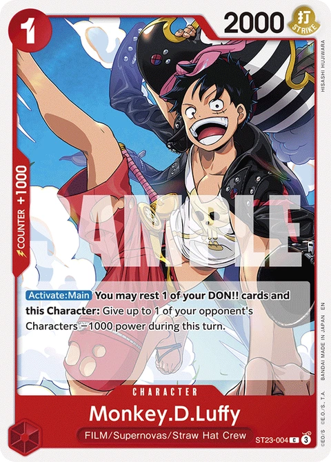 Monkey.D.Luffy - One Piece Card Game card