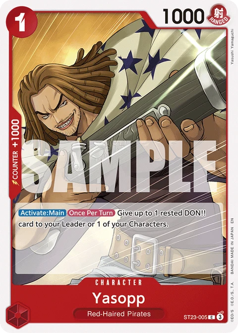 Yasopp - One Piece Card Game card
