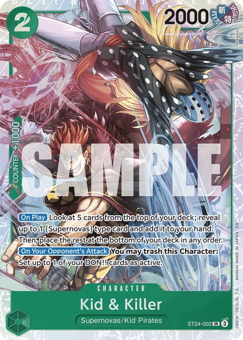Kid & Killer - One Piece Card Game card