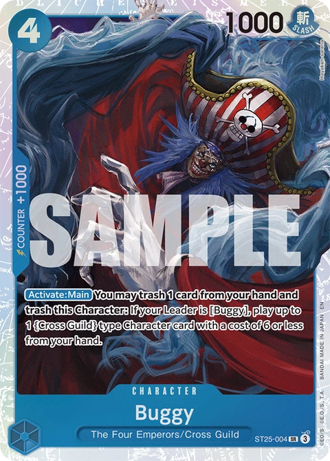 Buggy - One Piece Card Game card