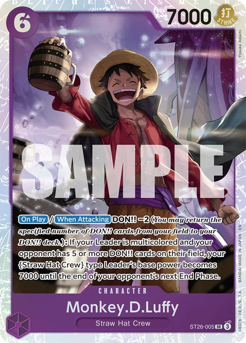 Monkey.D.Luffy - One Piece Card Game card