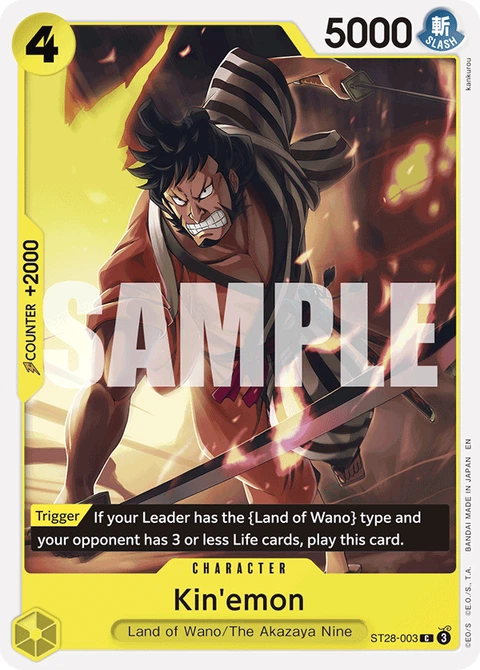 Kin'emon - One Piece Card Game card