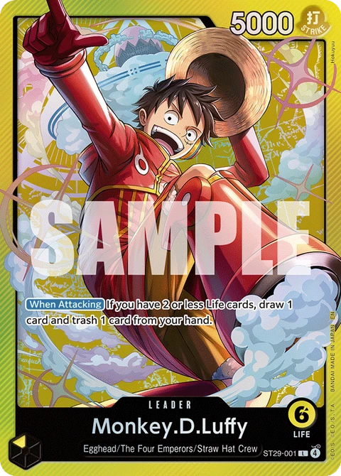 Monkey.D.Luffy, One Piece Card Game Leader