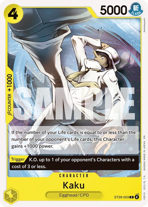 Kaku - One Piece Card Game card