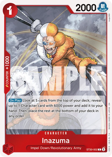 Inazuma - One Piece Card Game card