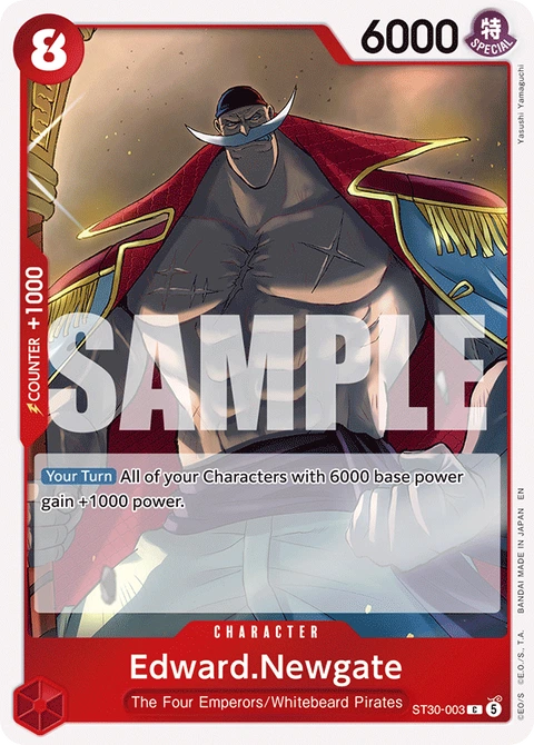Edward.Newgate - One Piece Card Game card