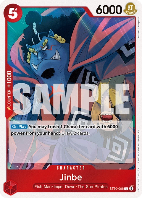 Jinbe - One Piece Card Game card