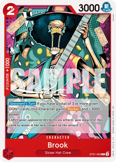 Brook - One Piece Card Game card