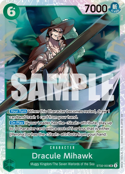 Dracule Mihawk - One Piece Card Game card