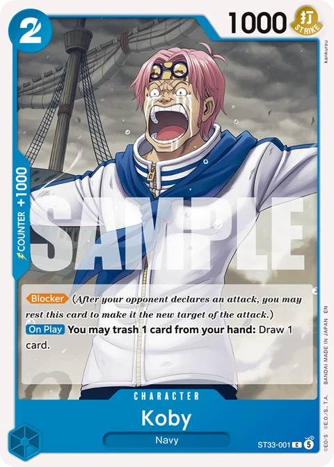 Koby, One Piece Card Game Leader