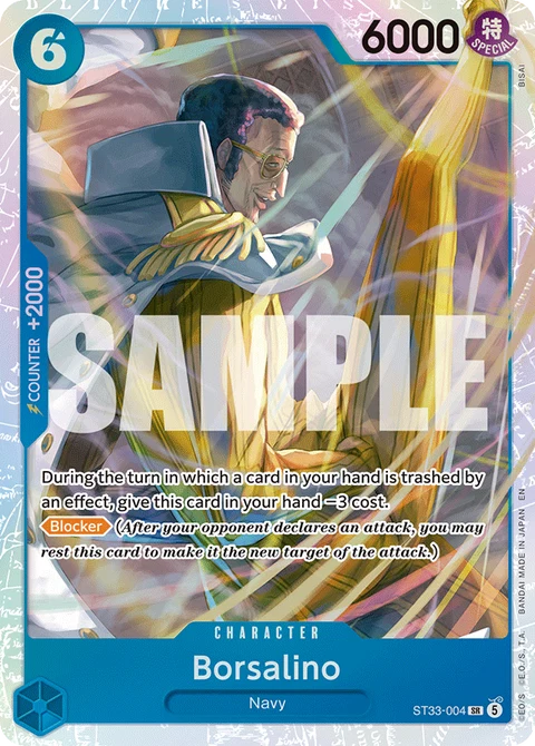 Borsalino, One Piece Card Game Leader