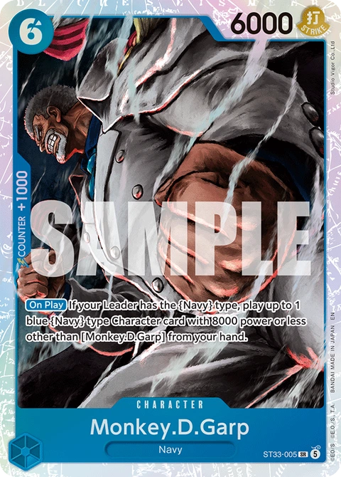Monkey.D.Garp - One Piece Card Game card