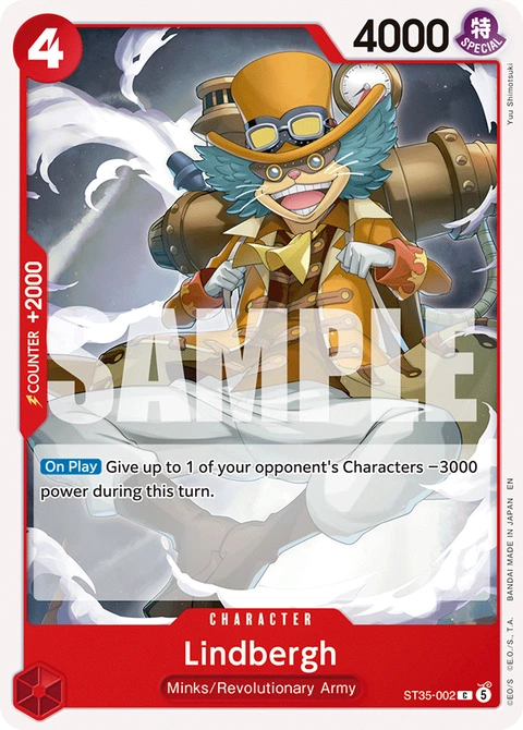 Lindbergh - One Piece Card Game card