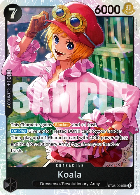 Koala - One Piece Card Game card