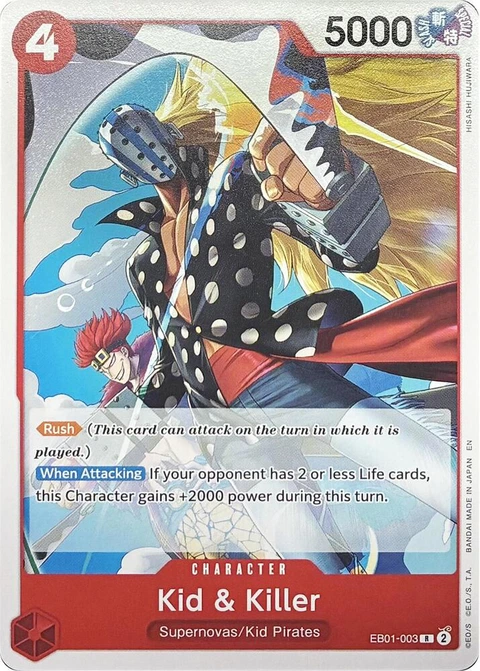 Kid & Killer - One Piece Card Game card