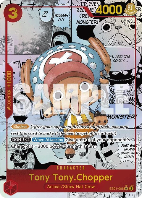 Tony Tony.Chopper (Manga) - One Piece Card Game card