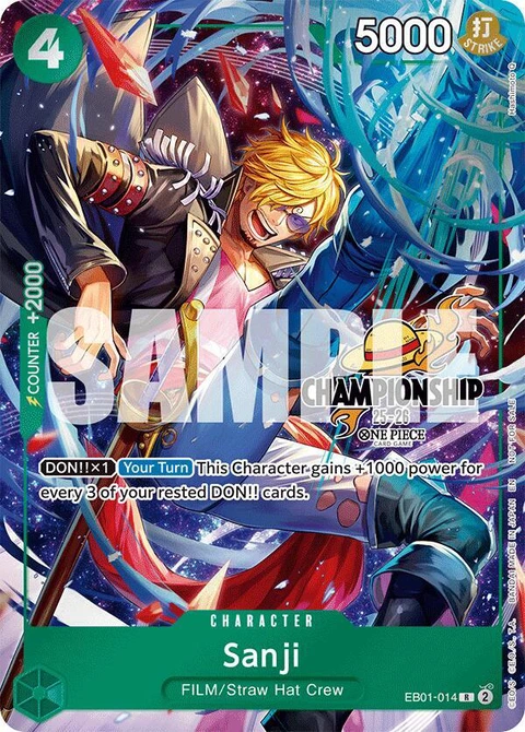 Sanji (CS 25-26 Celebration Pack) - One Piece Card Game card