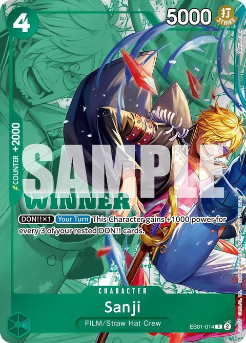 Sanji (Winner Pack 2025 Vol. 1) - One Piece Card Game card