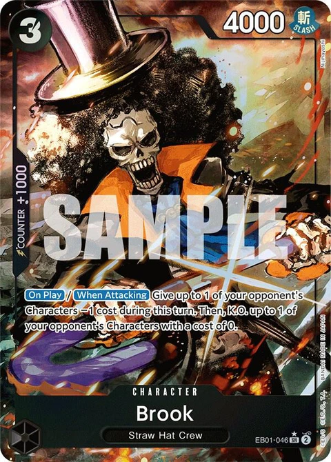 Brook (Alternate Art) - One Piece Card Game card