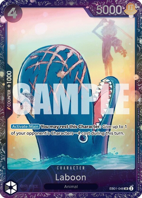 Laboon (Treasure Cup 2025) - One Piece Card Game card