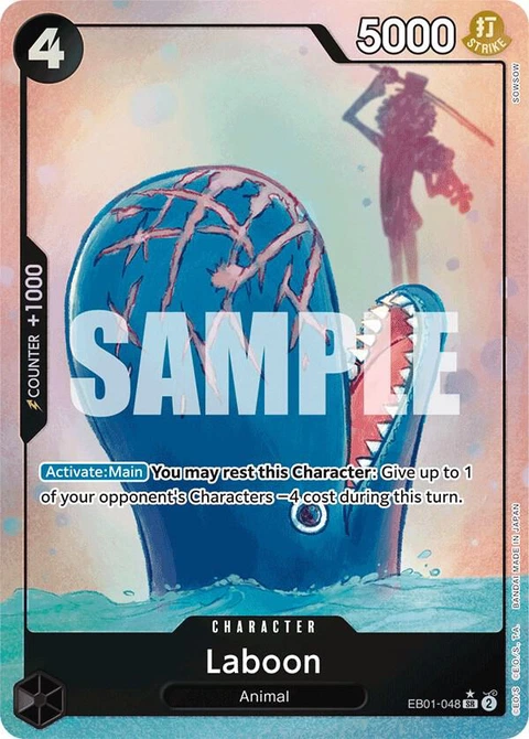 Laboon (Alternate Art) - One Piece Card Game card