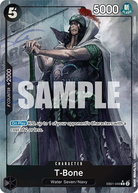 T-Bone (Alternate Art) - One Piece Card Game card